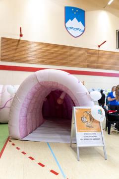 Dan zdravja 2025 program SVIT - napihljiv model črevesa